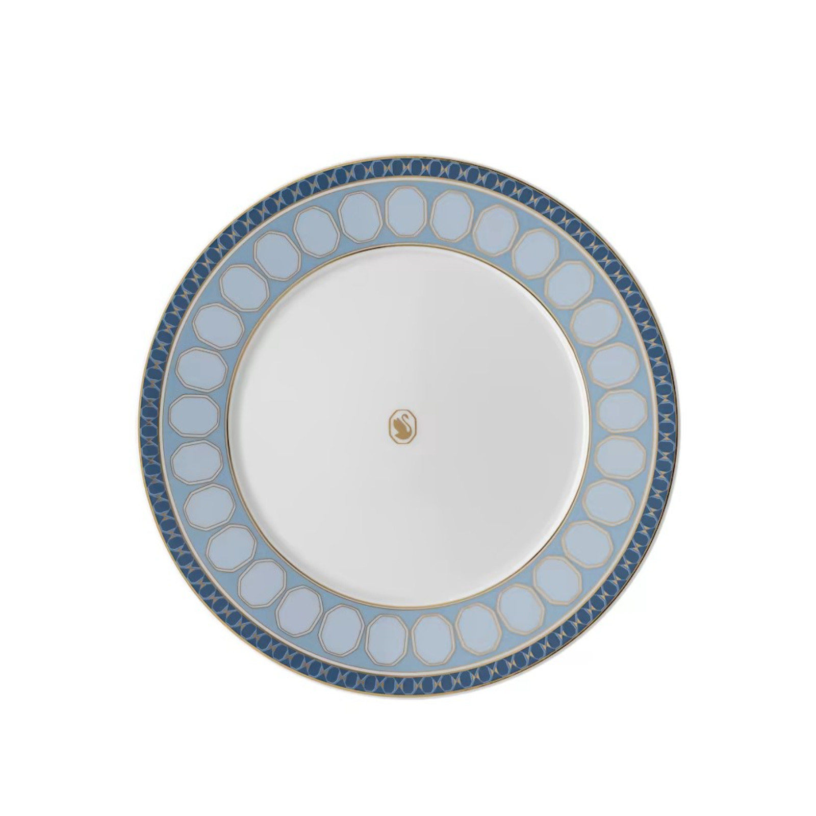 Talerz 23 cm Signum niebieski