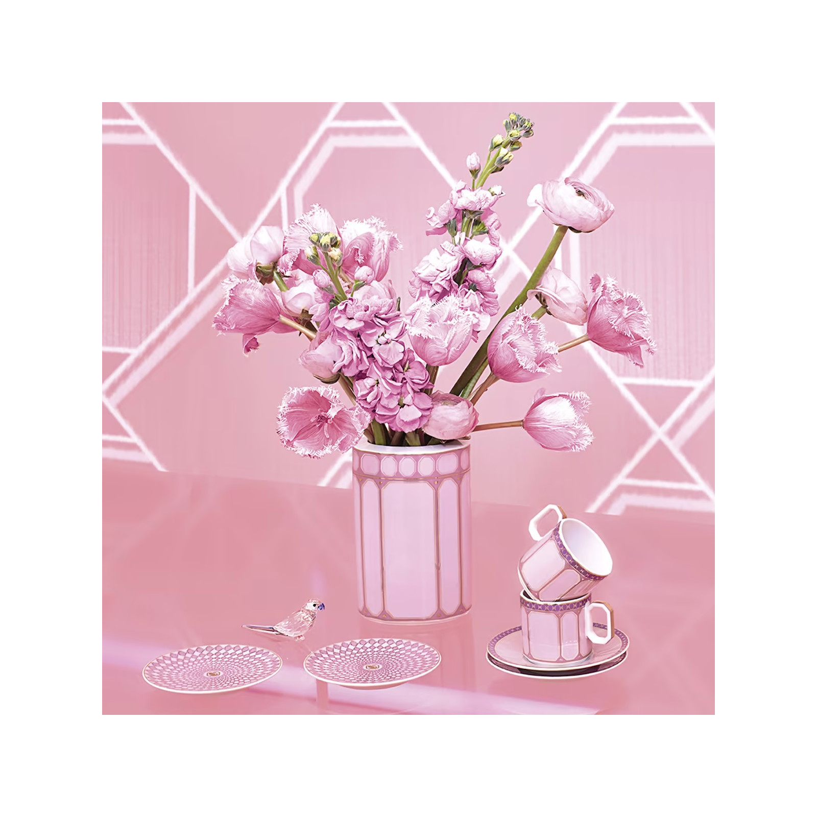 Filiżanka do espresso Signum różowa