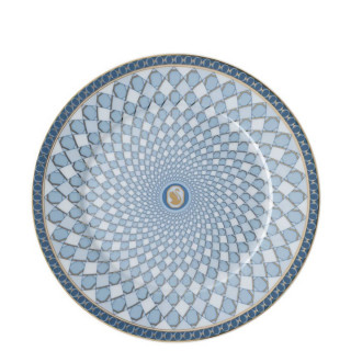 Talerz 18 cm Signum niebieski