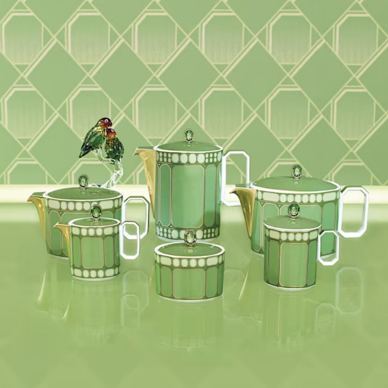 Kubek z przykrywką Signum zielony