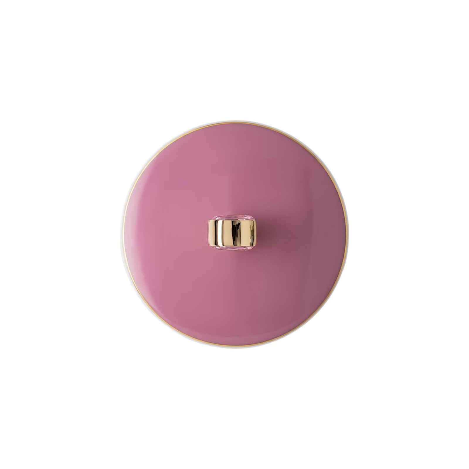 Kubek z przykrywką Signum różowy