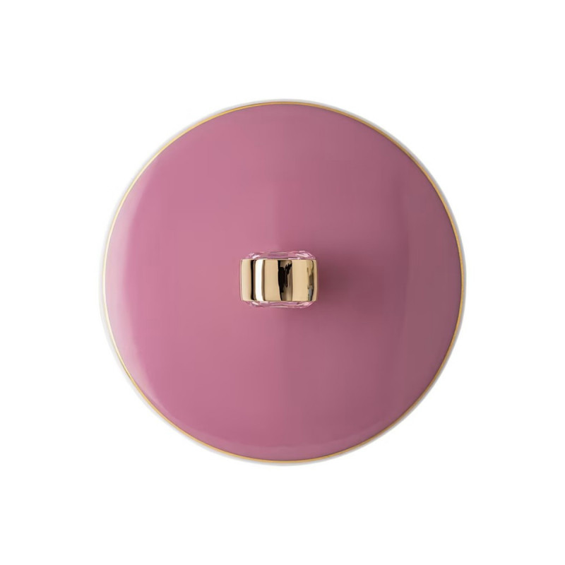 Kubek z przykrywką Signum różowy