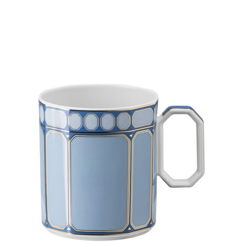 Kubek z przykrywką Signum niebieski