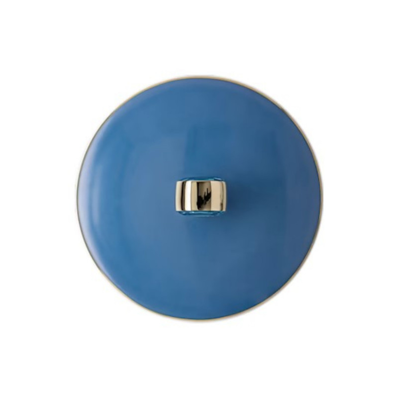 Kubek z przykrywką Signum niebieski