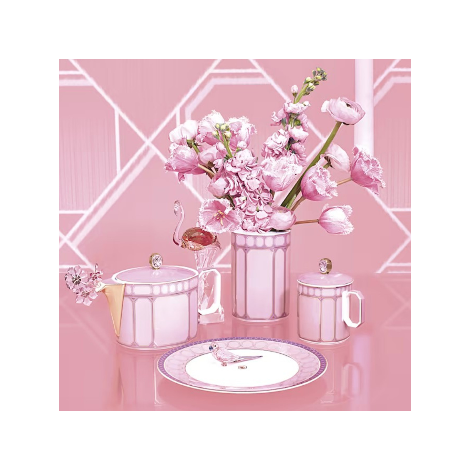 Kubek Signum różowy