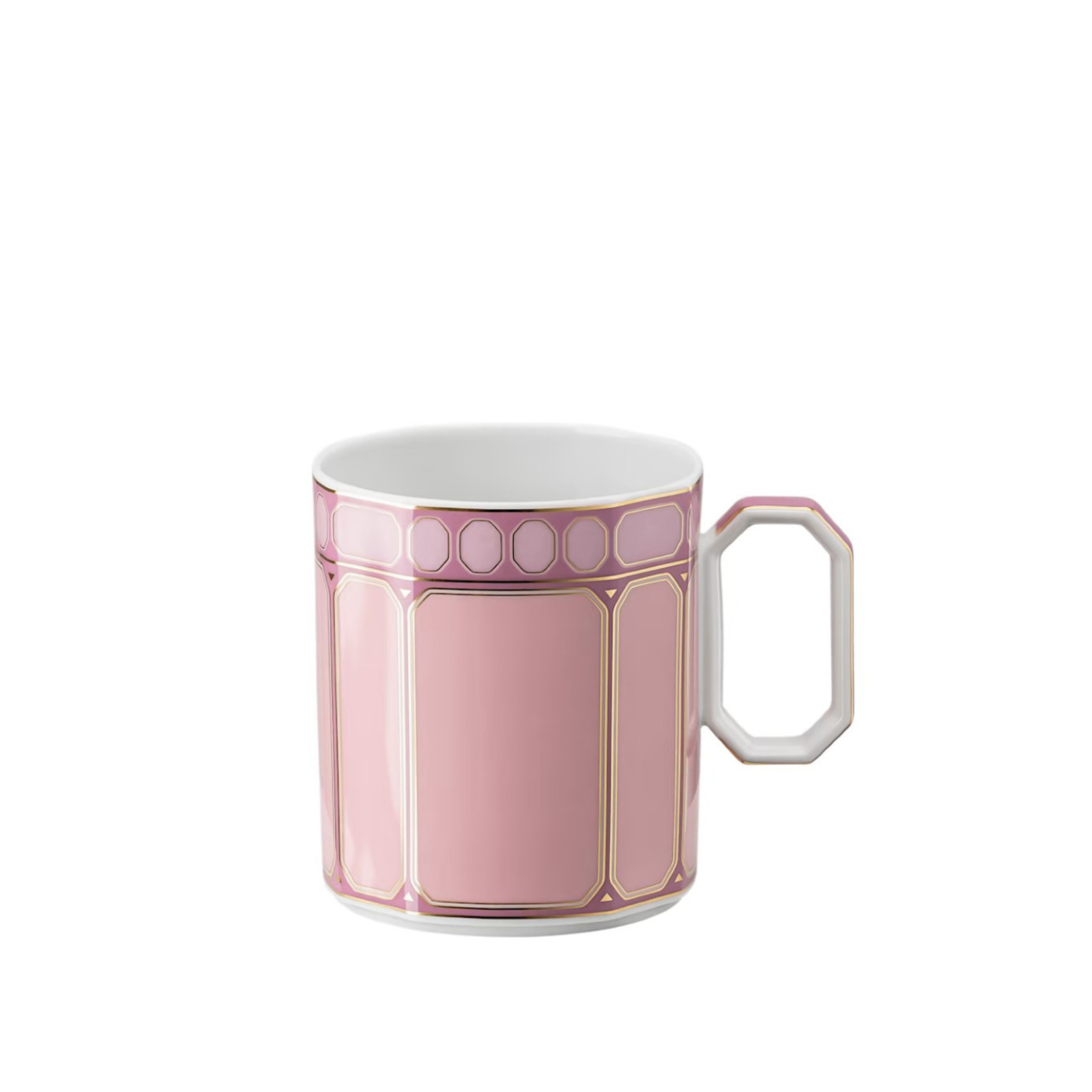 Kubek Signum różowy