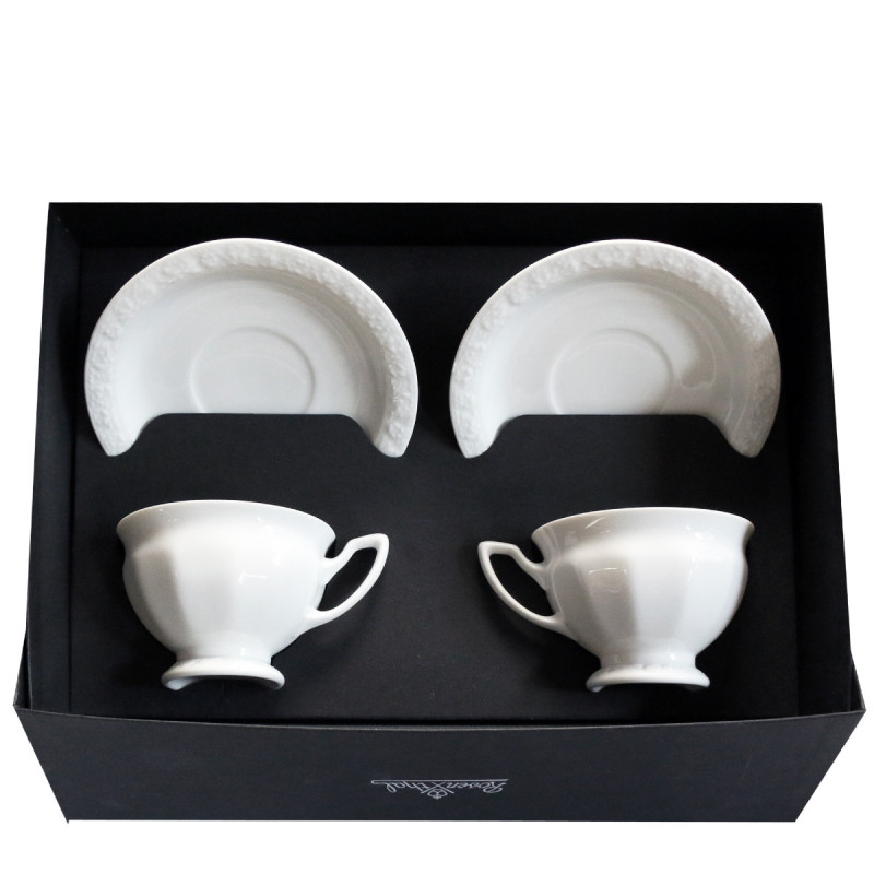 Zestaw kawowy Maria Biała