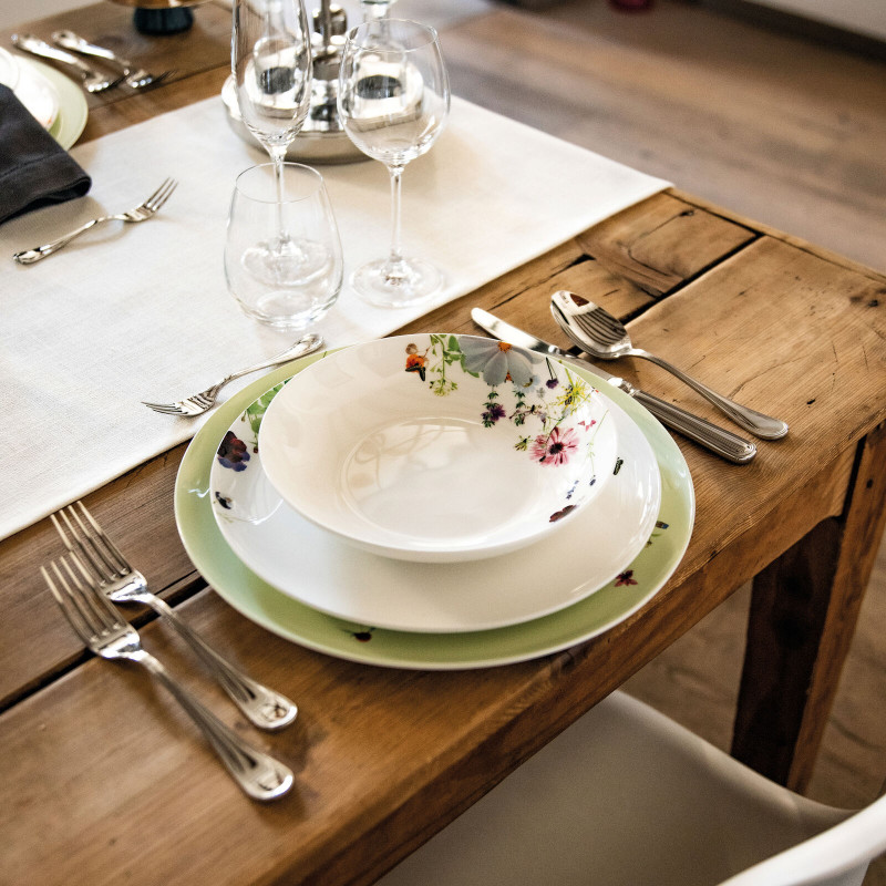 Sambonet Contour 30 cz. posrebrzany zestaw sztućców