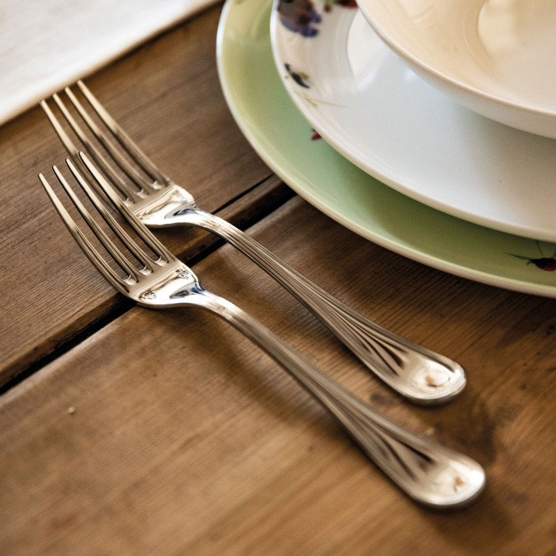 Sambonet Contour 30 cz. posrebrzany zestaw sztućców