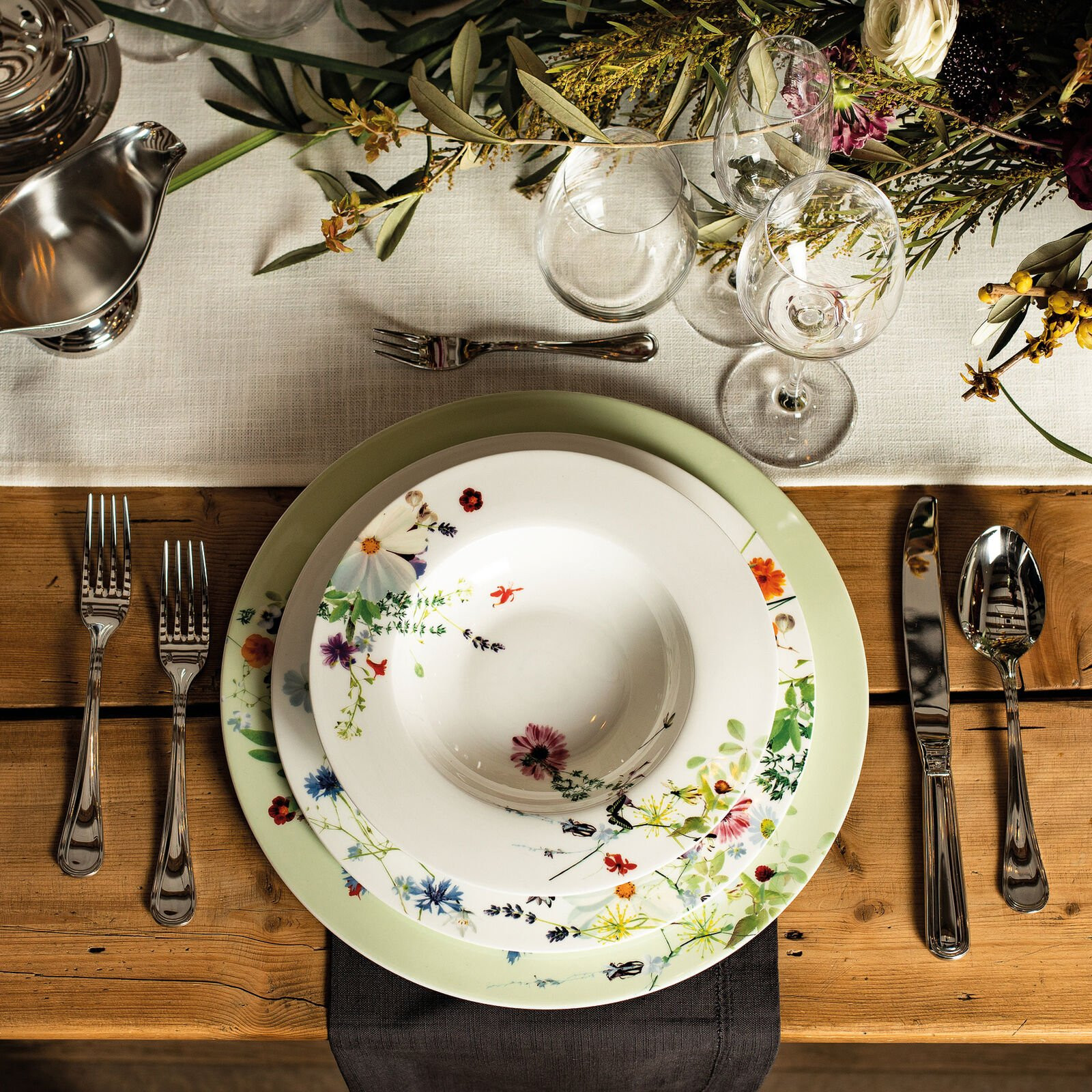 Sambonet Contour 24 cz. zestaw sztućców