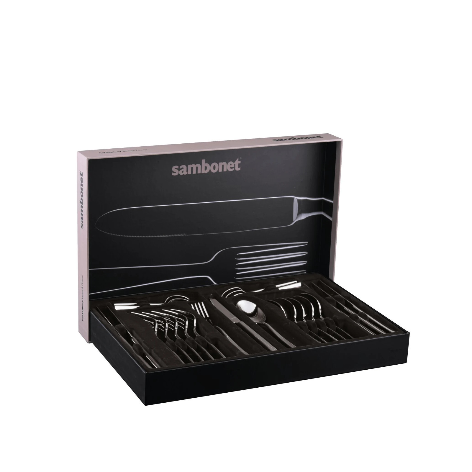 Sambonet Contour 24 cz. zestaw sztućców