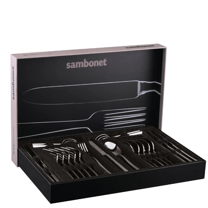 Sambonet Contour 24 cz. zestaw sztućców