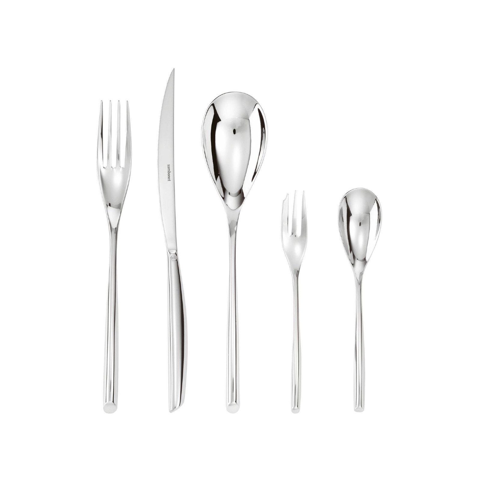 Sambonet Bamboo 30 cz. zestaw sztućców