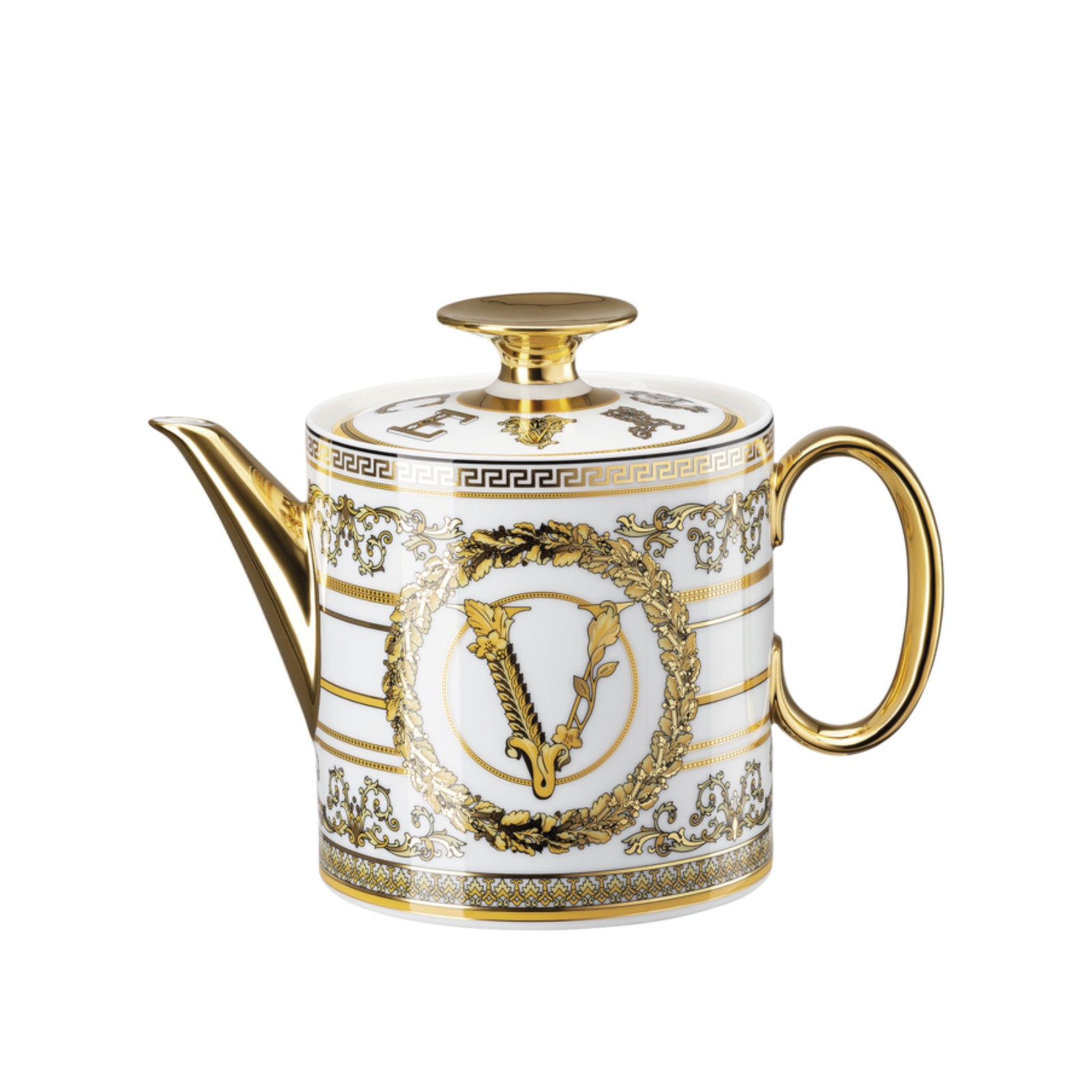Dzbanek do herbaty Versace Virtus Gala White