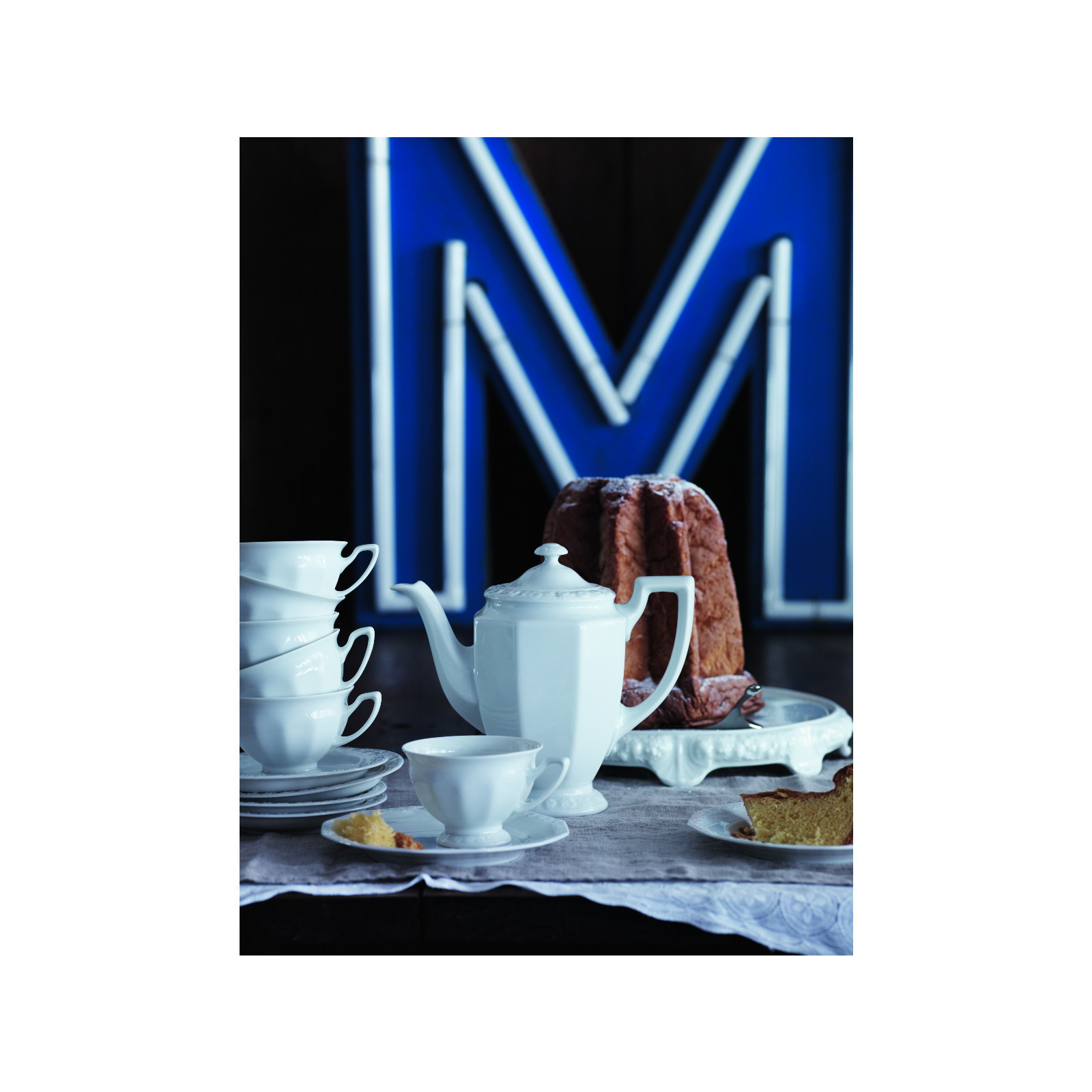 Filiżanka kombi Maria Biała