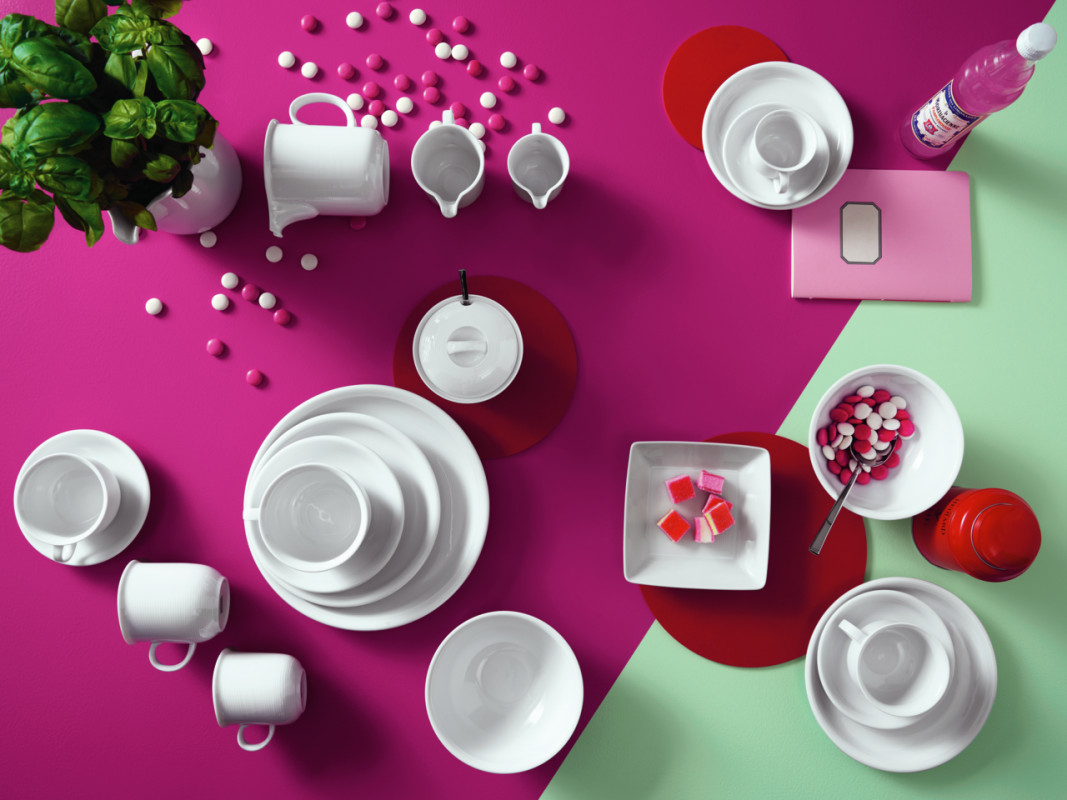 Talerz 22 cm kwadratowy Trend 1+1