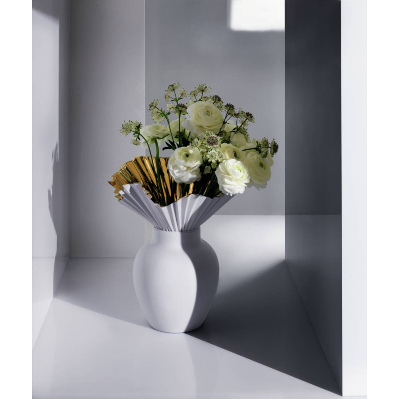 Wazon 27 cm Falda (złoty)