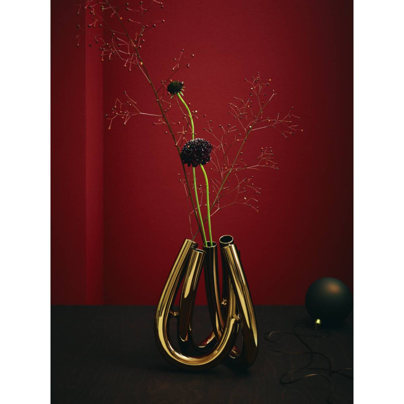 Wazon Triu złoty 22 cm