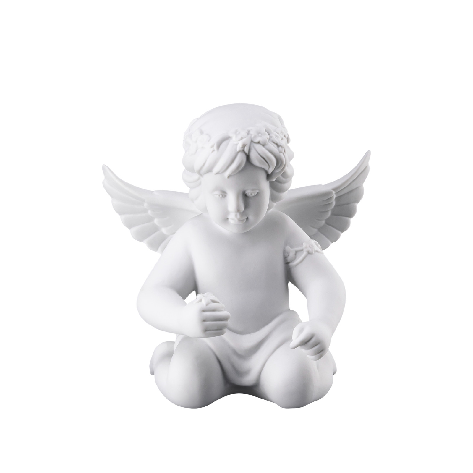 Anioł duży z wiankiem