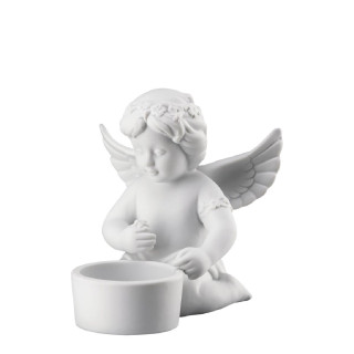 Aniołek świecznik z wiankiem