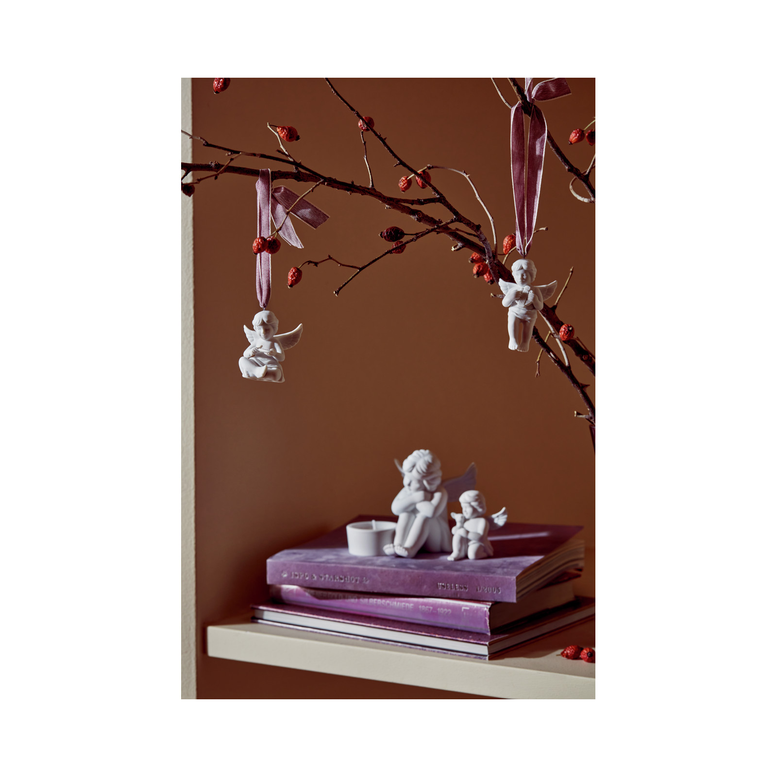 Aniołek zawieszka z dzwonkiem