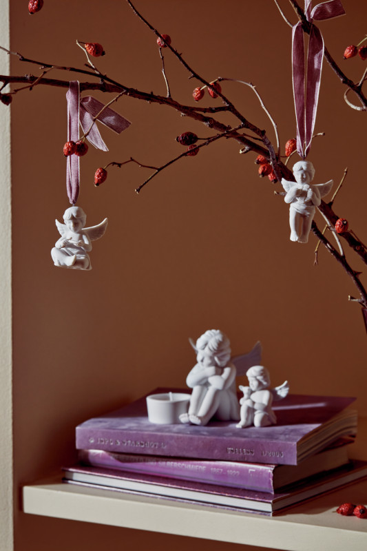 Aniołek zawieszka z dzwonkiem