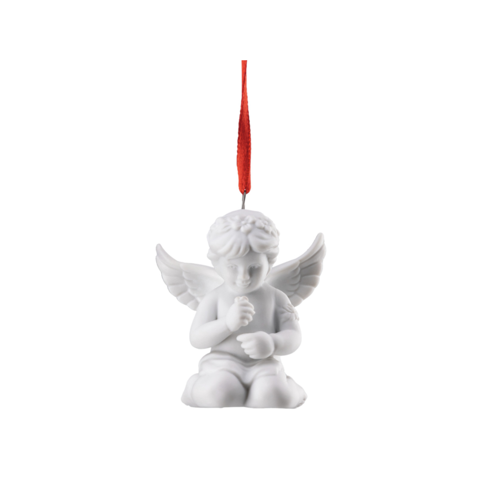 Aniołek zawieszka z wiankiem