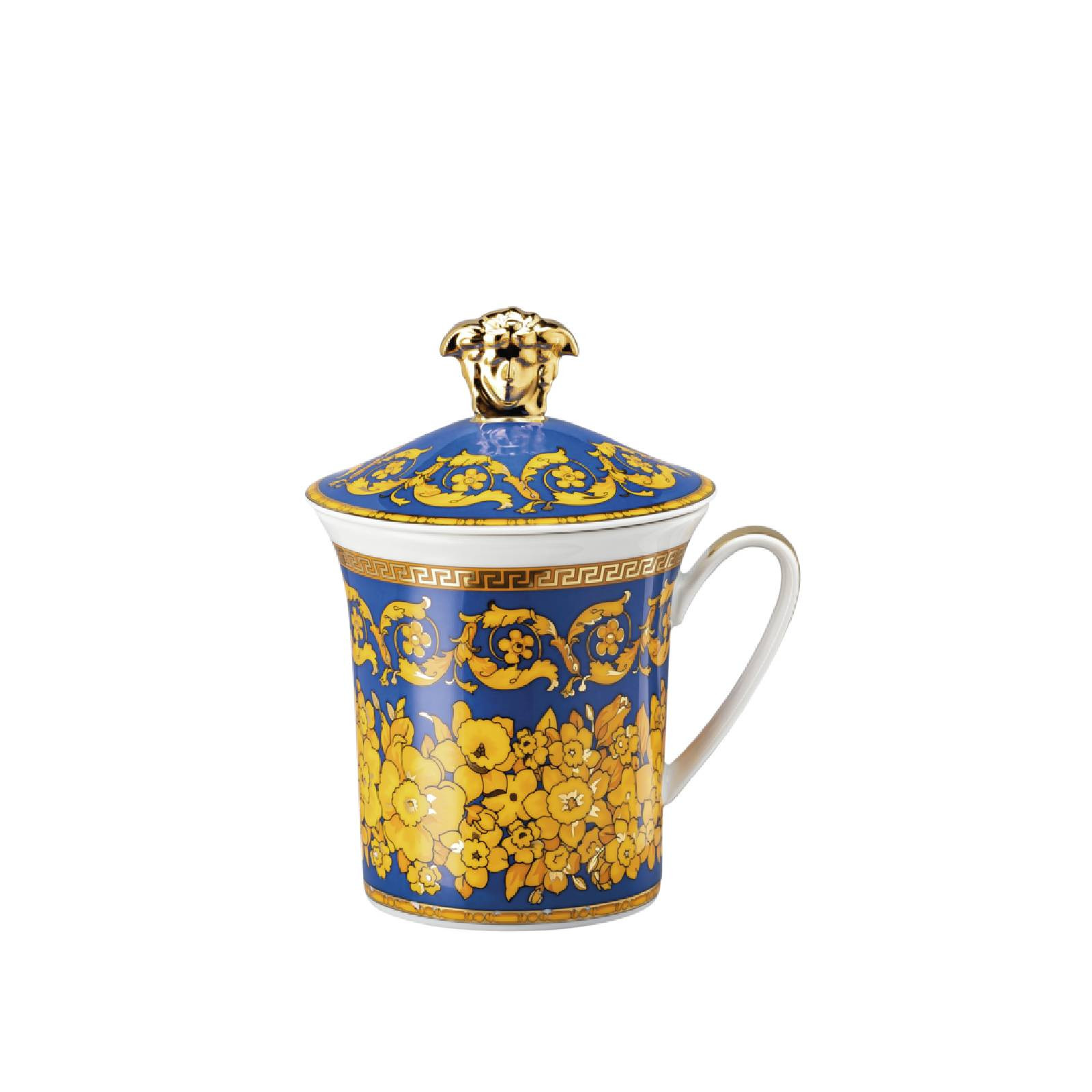 Kubek z przykrywką 2000 Floralia Blue