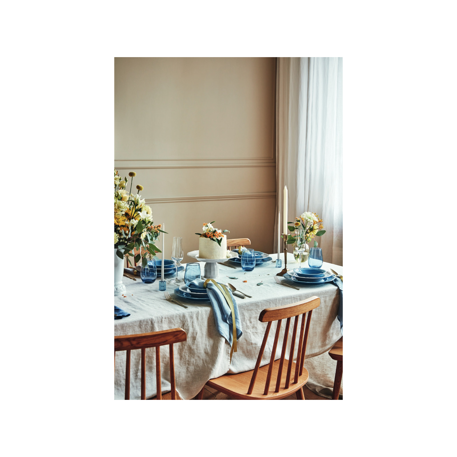 Talerz 26 cm Maria en Vogue Blue