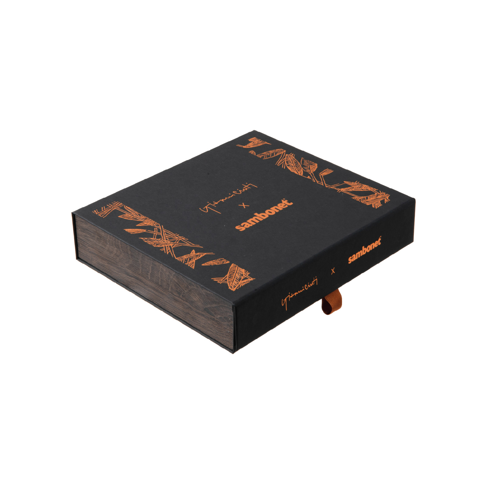 Sambonet Jungle zestaw 6 widelczyków do ciasta złote