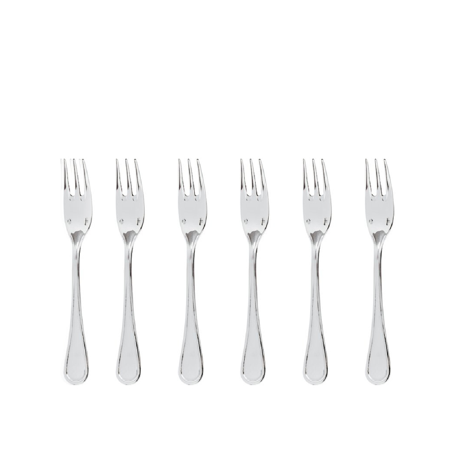 Sambonet Contour Zestaw 6 widelczyków do ciasta