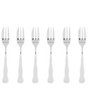 Zestaw 6 widelczyków do ciasta 1965