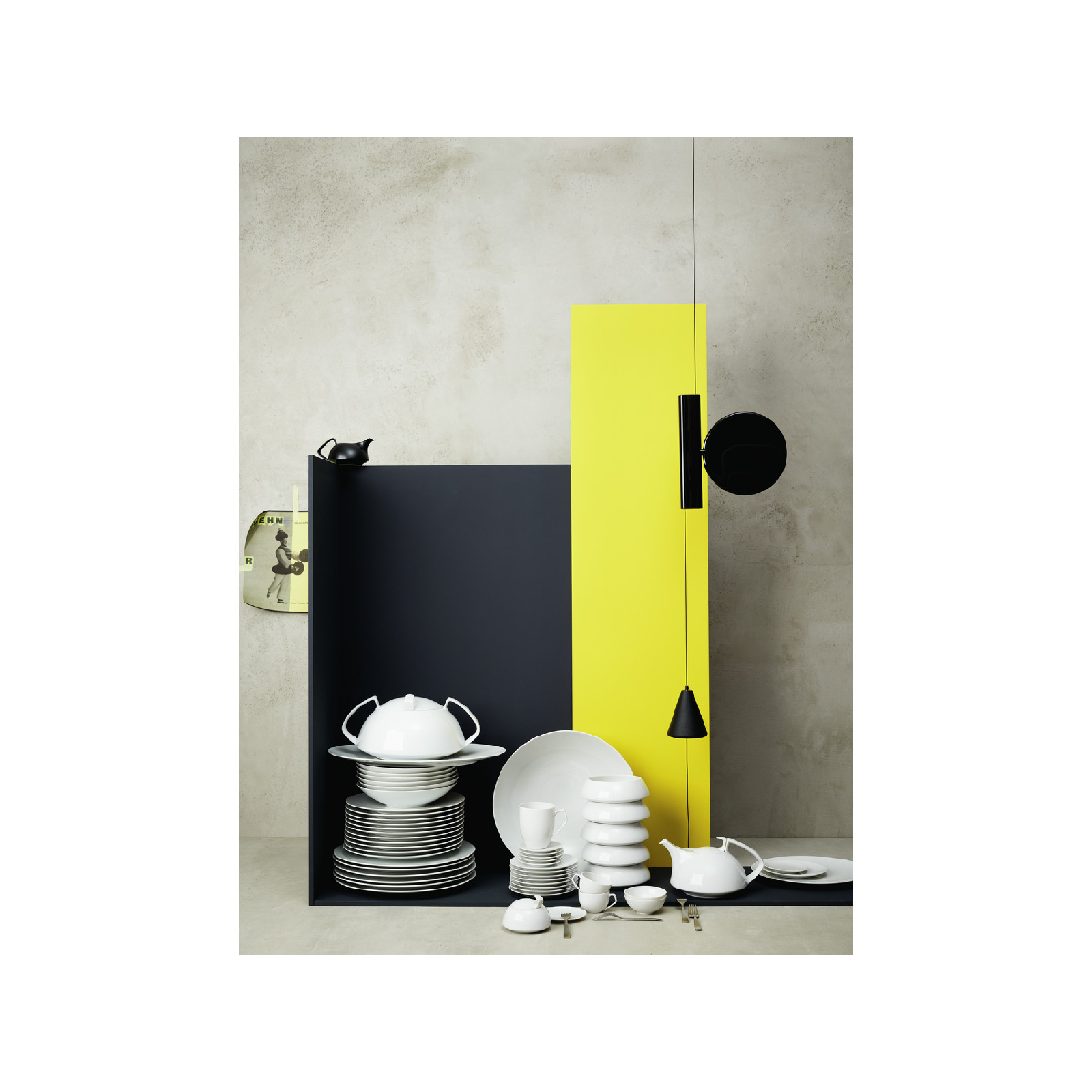 Dzbanek do herbaty TAC Black Gropius