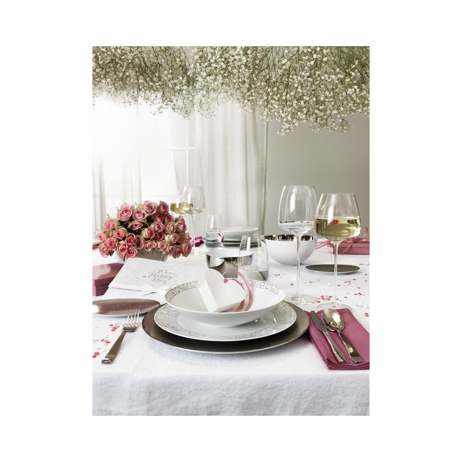 Talerz 22 cm TAC Skin Gold