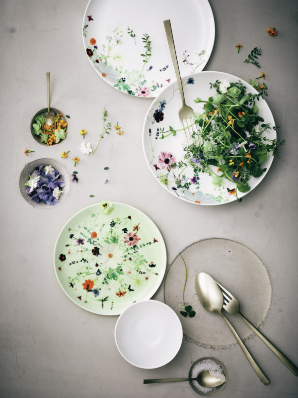 Talerz 32 cm Wiosenny Ogród