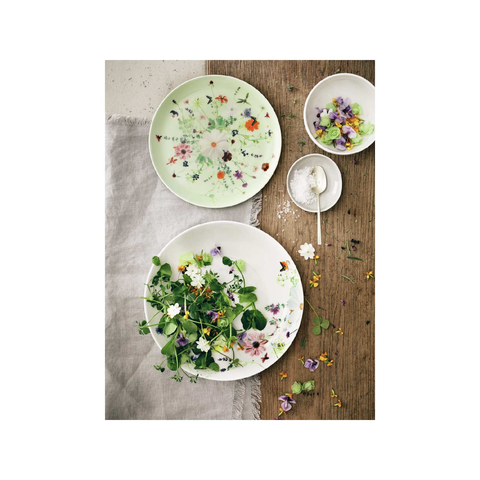 Talerz 32 cm Wiosenny Ogród