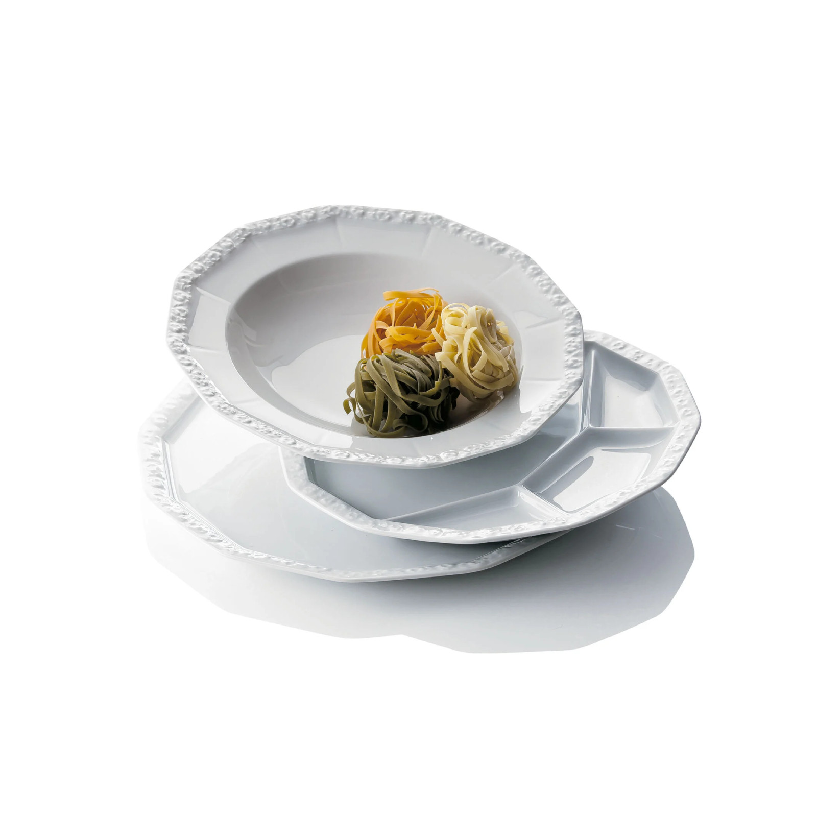 Talerz do pasty 28 cm Maria Biała