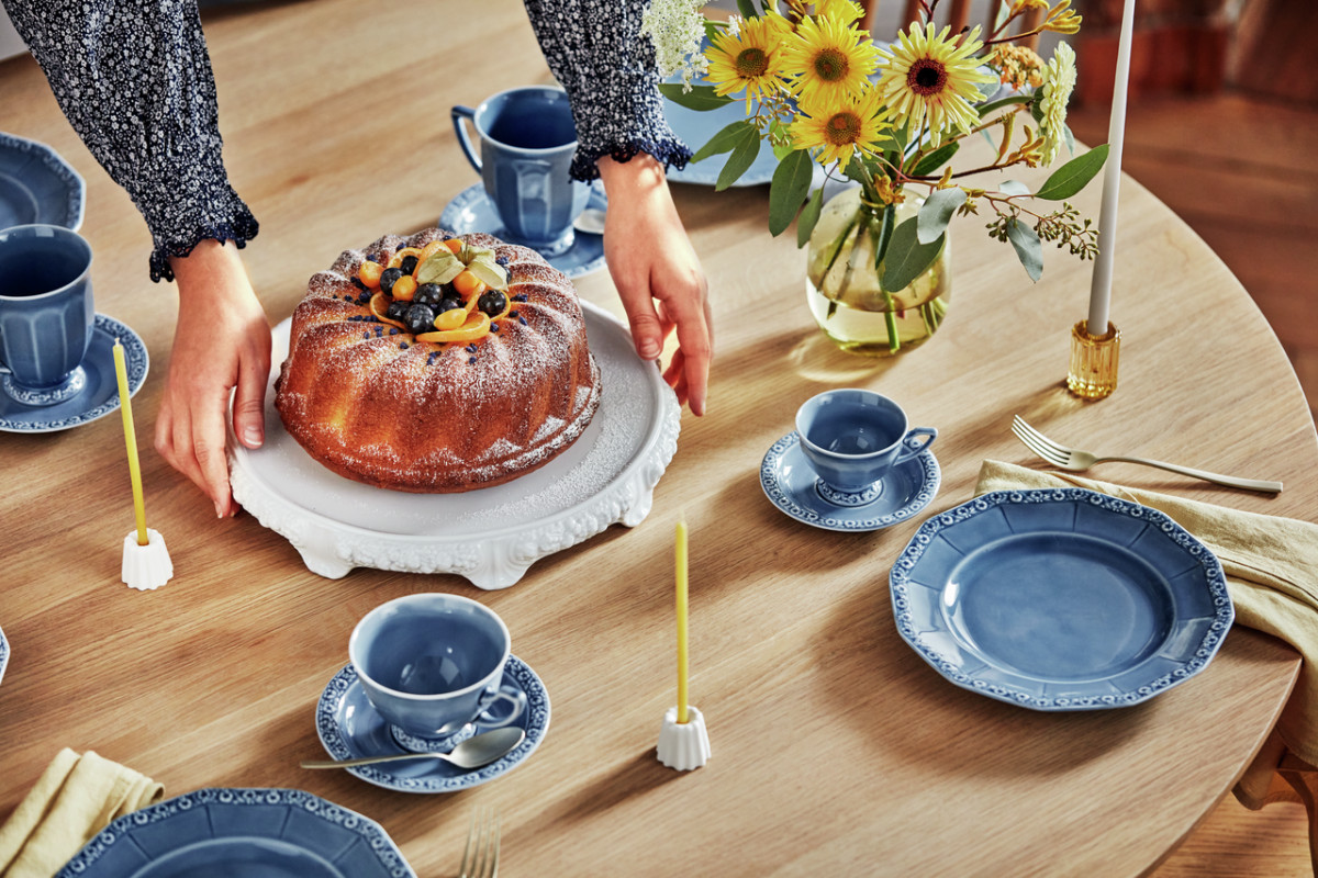 Zestaw kawowy Maria en Vogue Blue