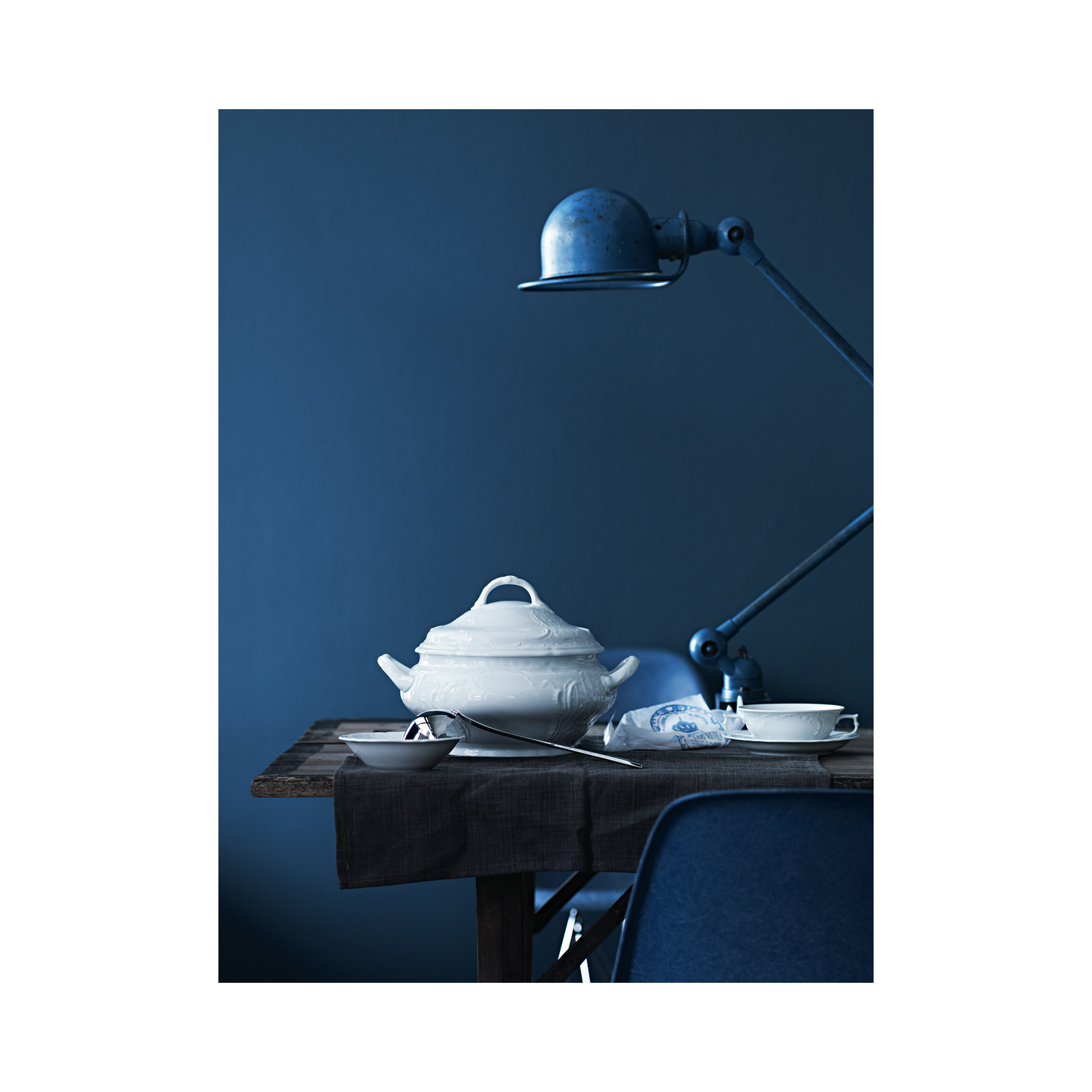 Talerz 26 cm Sanssouci White