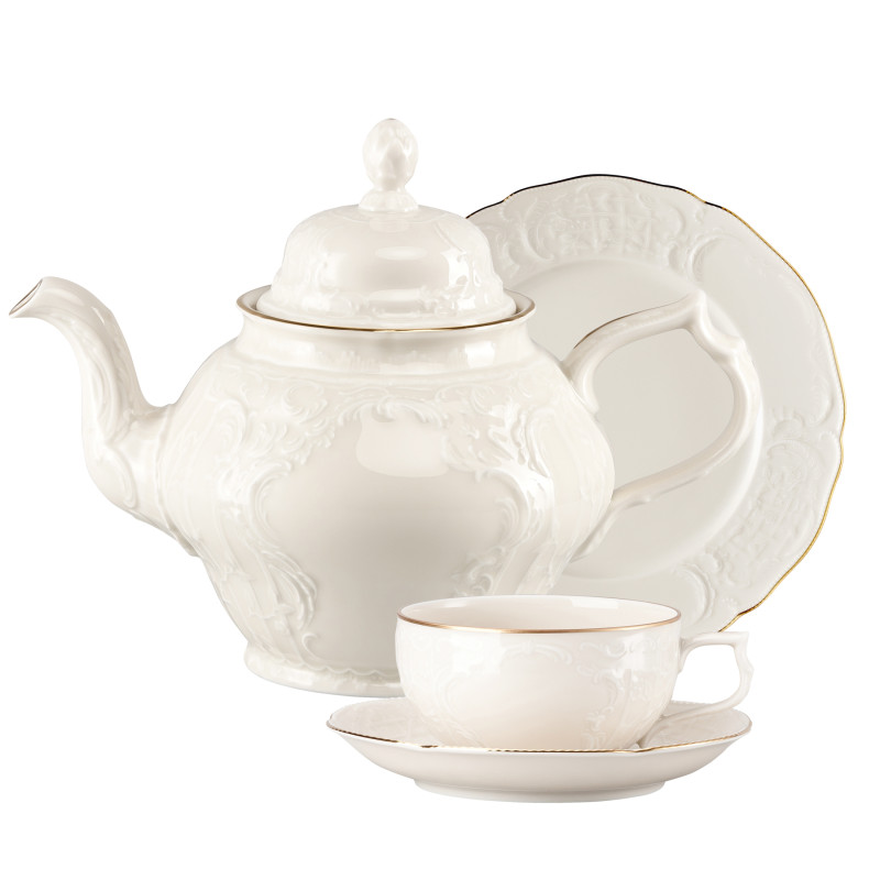 Rosenthal Sanssouci Gold serwis herbaciany