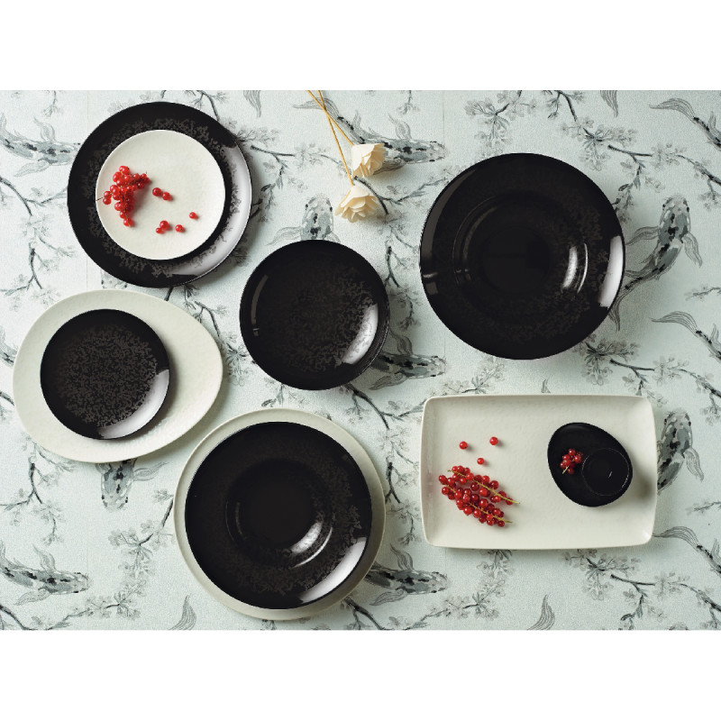 Talerz głęboki 22 cm Arthur Krupp Eclipse Night