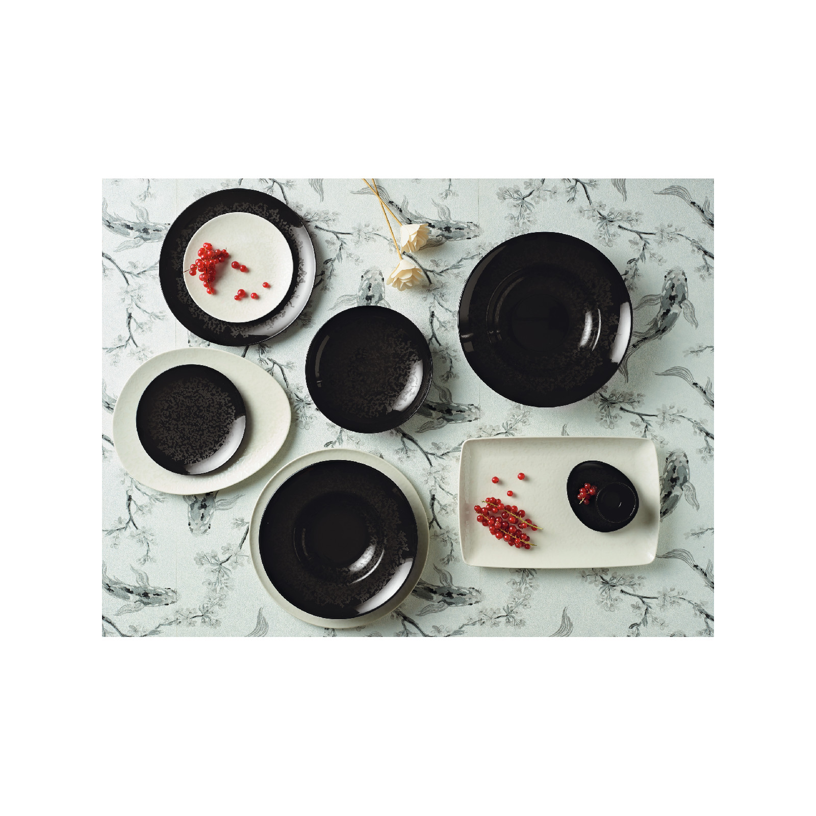 Talerz owalny 31,5 cm  Arthur Krupp Eclipse Night