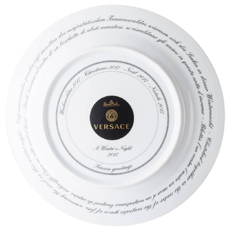 Podtalerz 30 cm Versace Christmas A Winters Night