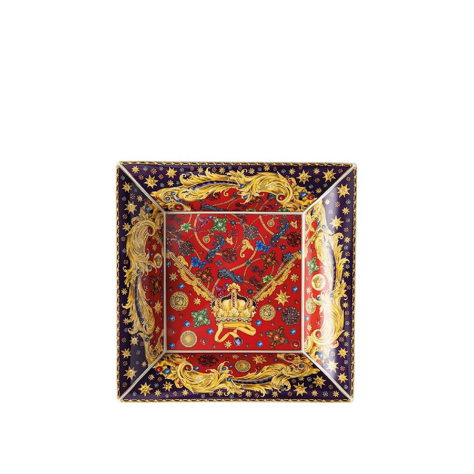 Talerzyk 18 cm Versace Christmas Barocco Holiday