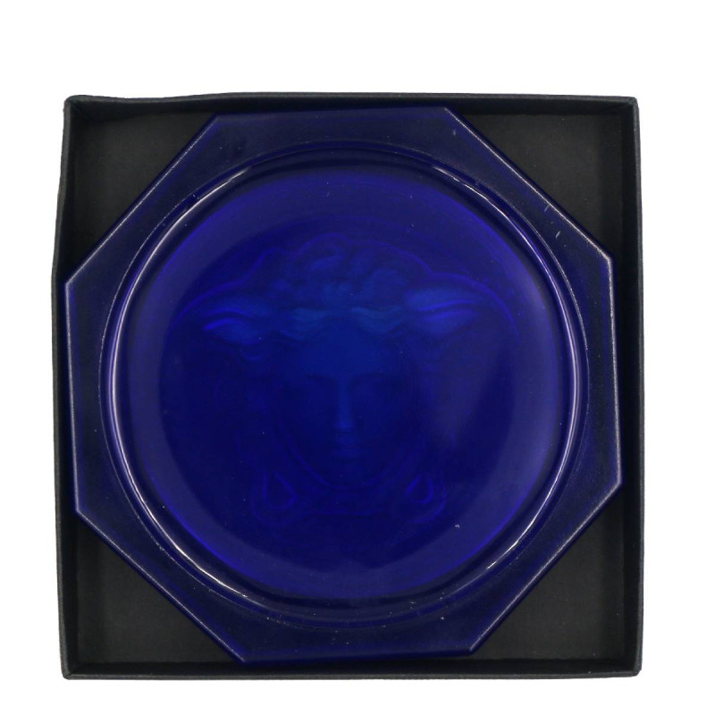 Versace-Podstawka pod szklankę kobaltowa