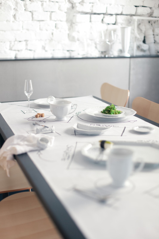 Talerz 17 cm Maria Biała