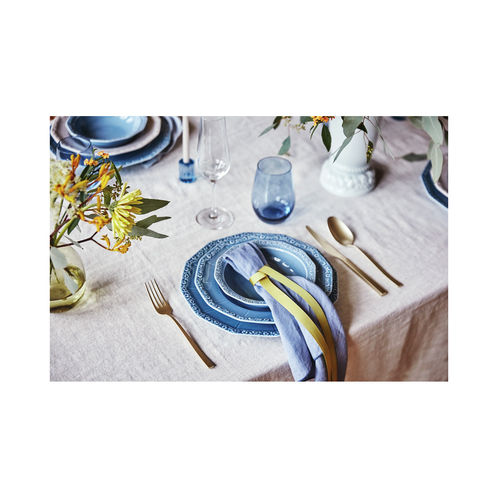 Talerz 23 cm Maria en Vogue Blue