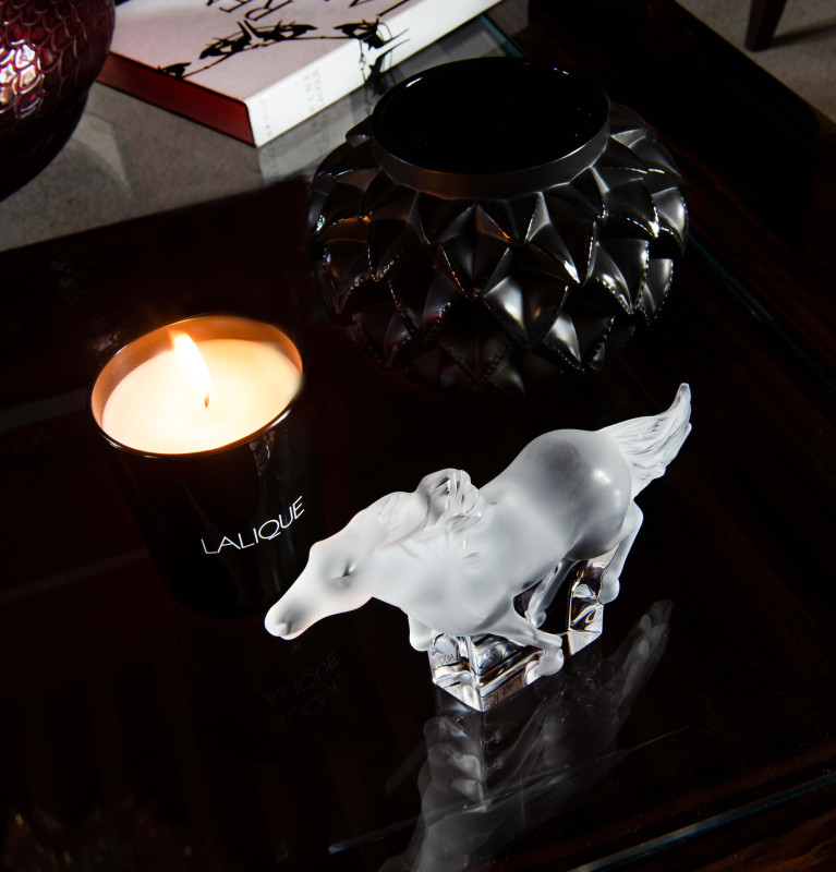 Figura Koń Kazak Lalique