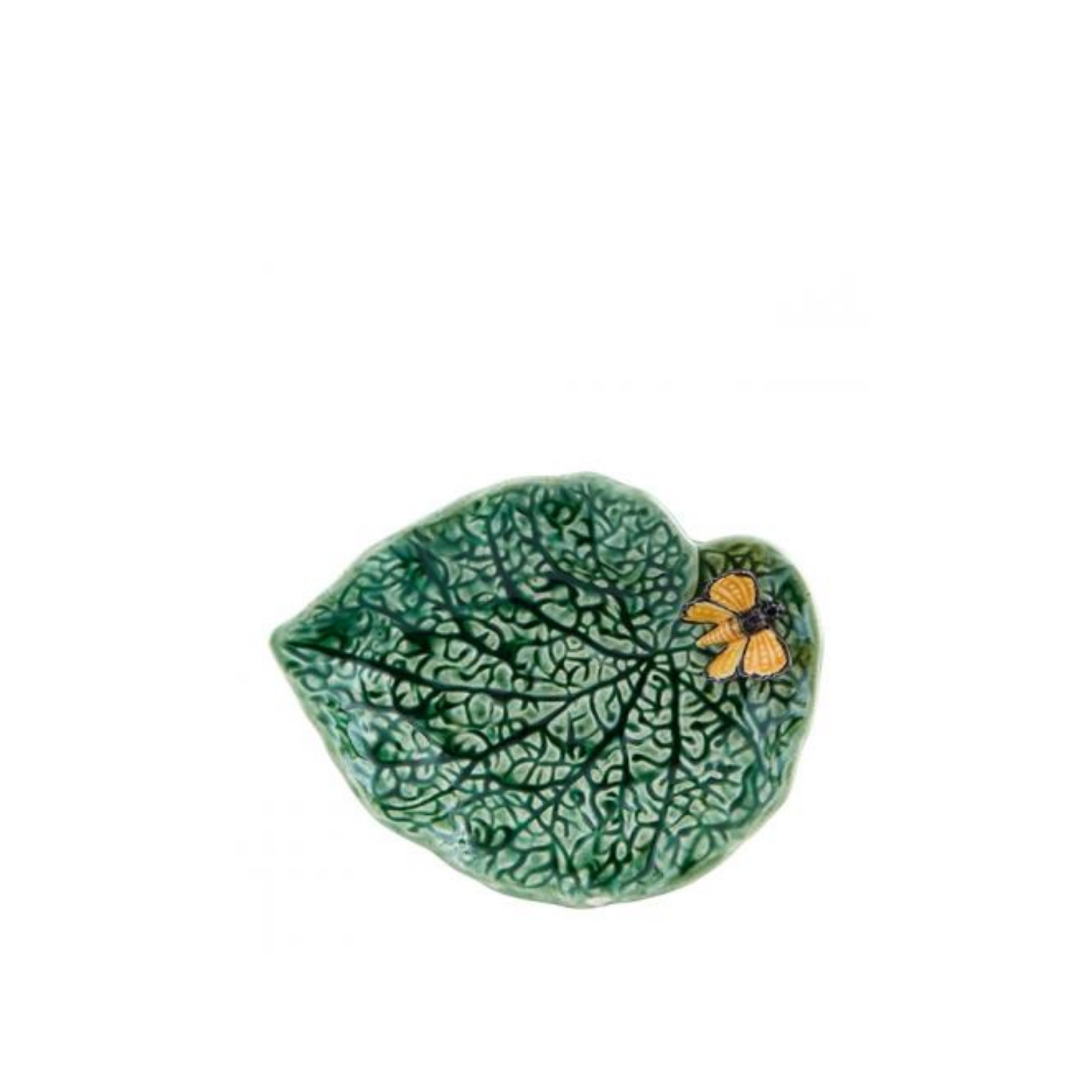 Bordallo Liście-patera 18,5 begonia/motyl