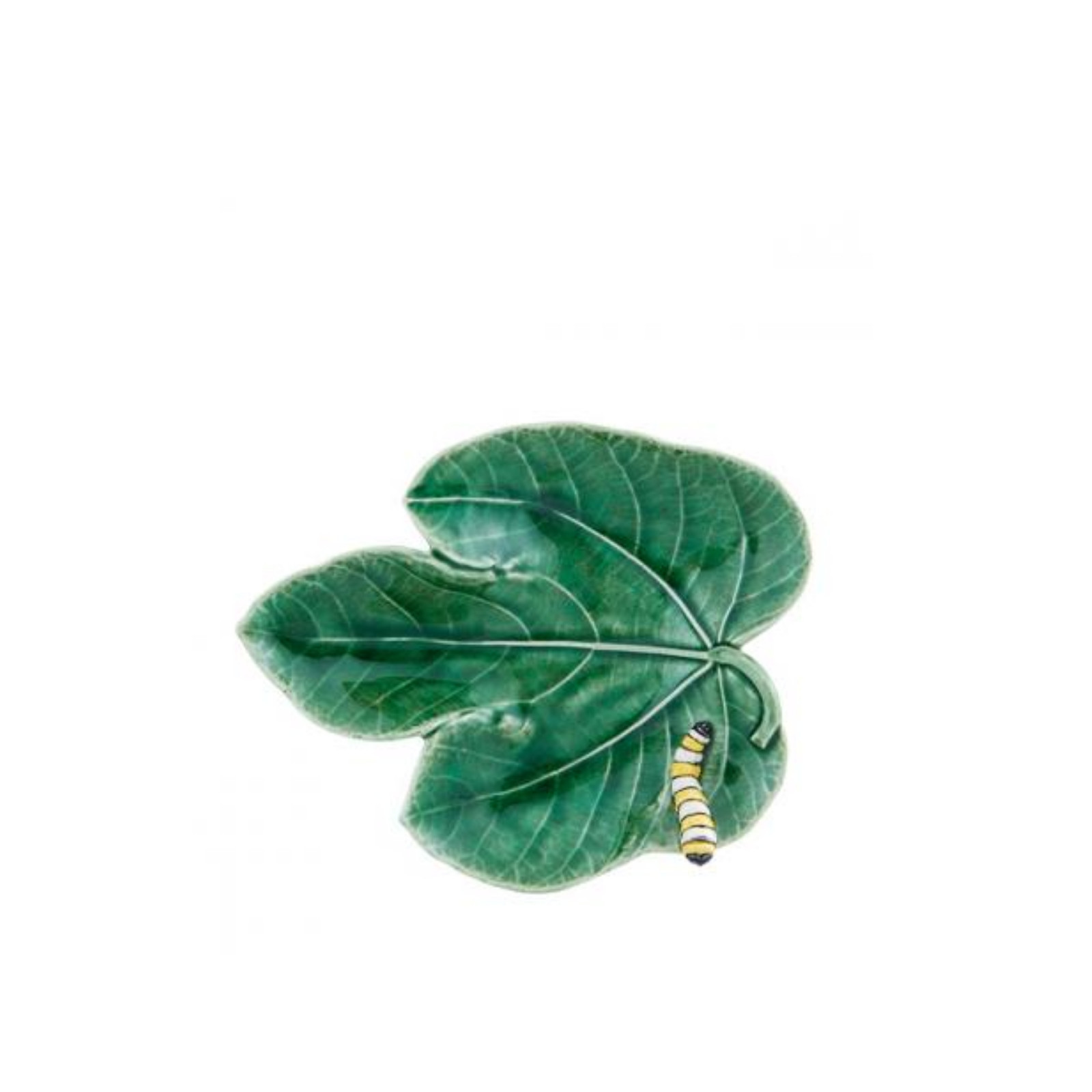 Bordallo Liście-patera 18,5 figa/gąsienica